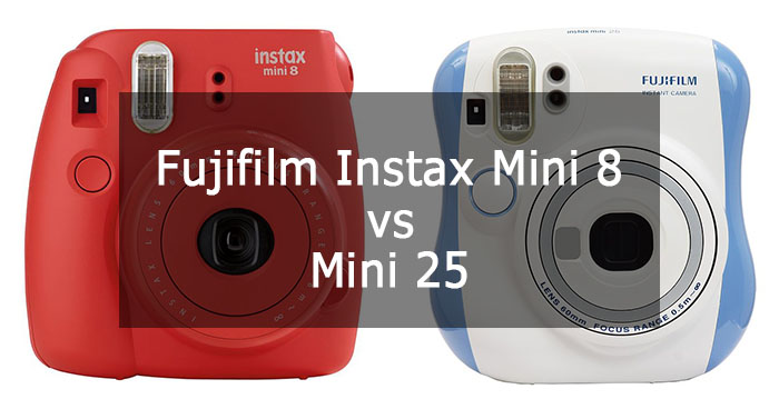 Fujifilm Instax Mini 8 vs Mini 25